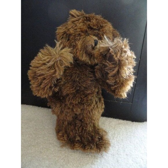Vintage Handmade Brown "SMALL BEAR" By Sonia Small One Of A Kind Jointed 13″ - Picture 5 of 7